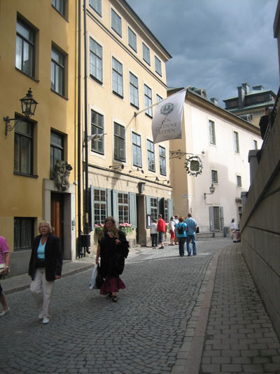 Österlånggatan i Gamla stan i Stockholm