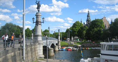 Djurgårdsbron in Stockholm