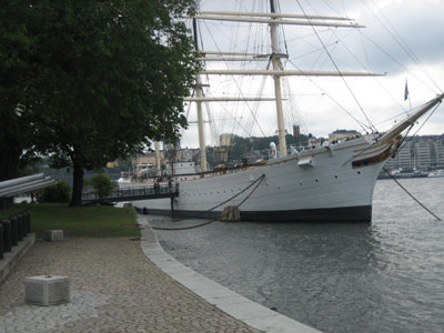 af Chapman in Skeppsholmen in Stockholm