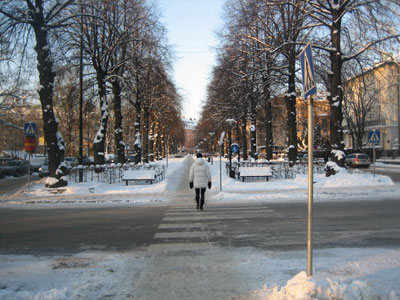 Stockholm in wintertime