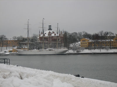 View towards Skeppsholmen